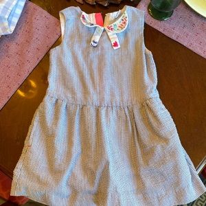 Cute seersucker dress!